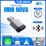 Ottocast Mini NOVA – Thiết bị chuyển CarPlay & Android Auto không dây cho ô tô (CA530-T3)