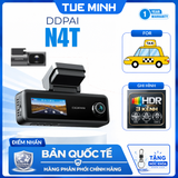 Camera hành trình ô tô DDPAI N4T ghi hình 3 kênh