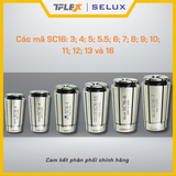  Collet kẹp dao phay CNC SC16 (3-16) - Selux 
