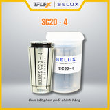  Collet kẹp dao phay CNC SC20 (4/6/8/10/12/16/20) - Selux 