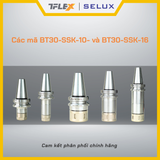  Bầu kẹp dao collet CNC BT30-SSK10/16 (60/90/120) - Selux 