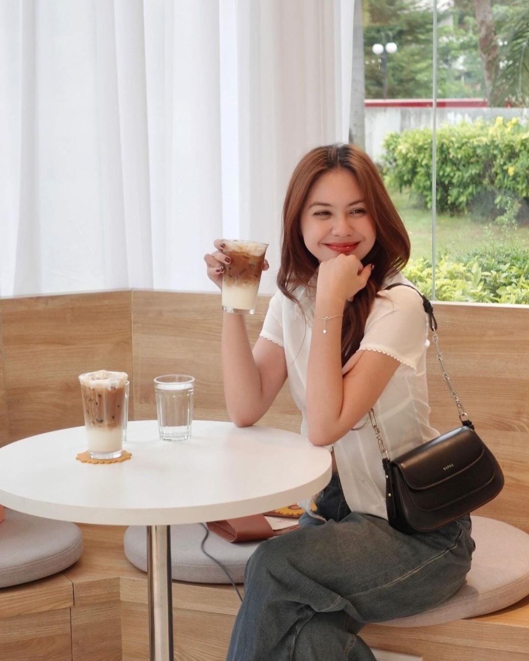  TDV Hobo Nắp Gập Chain Handle 