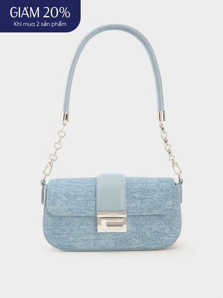 Túi Đeo Vai Đai Ngang C Chic Size 21 - Jean