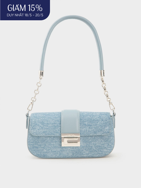 Túi Đeo Vai Đai Ngang C Chic Size 21 - Jean