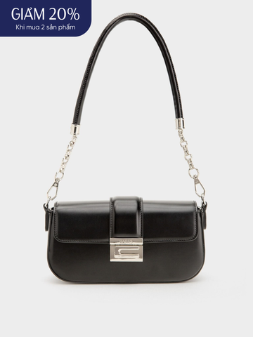 Túi Đeo Vai Đai Ngang C Chic Size 21 - Đen