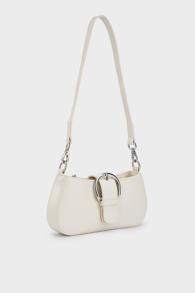 TDV Khóa Tròn Da Mịn - Bạc