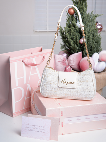 TDV Logo Cách Điệu Monet Sz 24 - Trắng Tweed