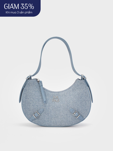 Túi Đeo Vai Hobo Đai Chéo Cozy Size 24 - Jean