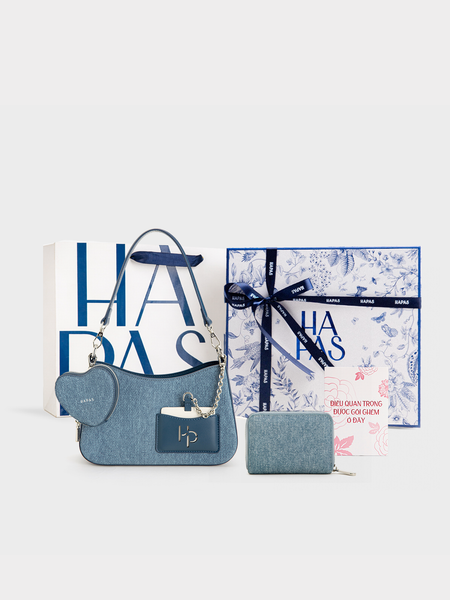 Bộ Quà Tặng Mini Túi Xách Hobo Love Charm Jean - Jean