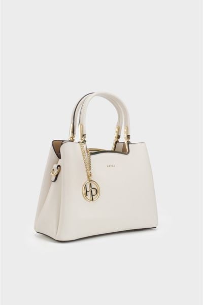 Túi Xách Tay Da Mịn Tag G Size 24 - Đen