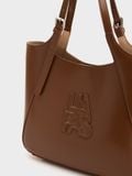  Túi Tote Dập Nổi Camel Size 33 