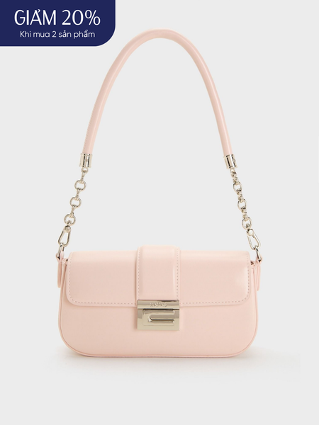 Túi Đeo Vai Đai Ngang C Chic Size 21 - Hồng