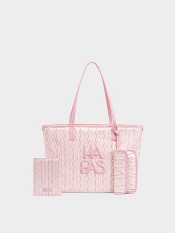 Túi Tote Lyra Size 43 - Hồng