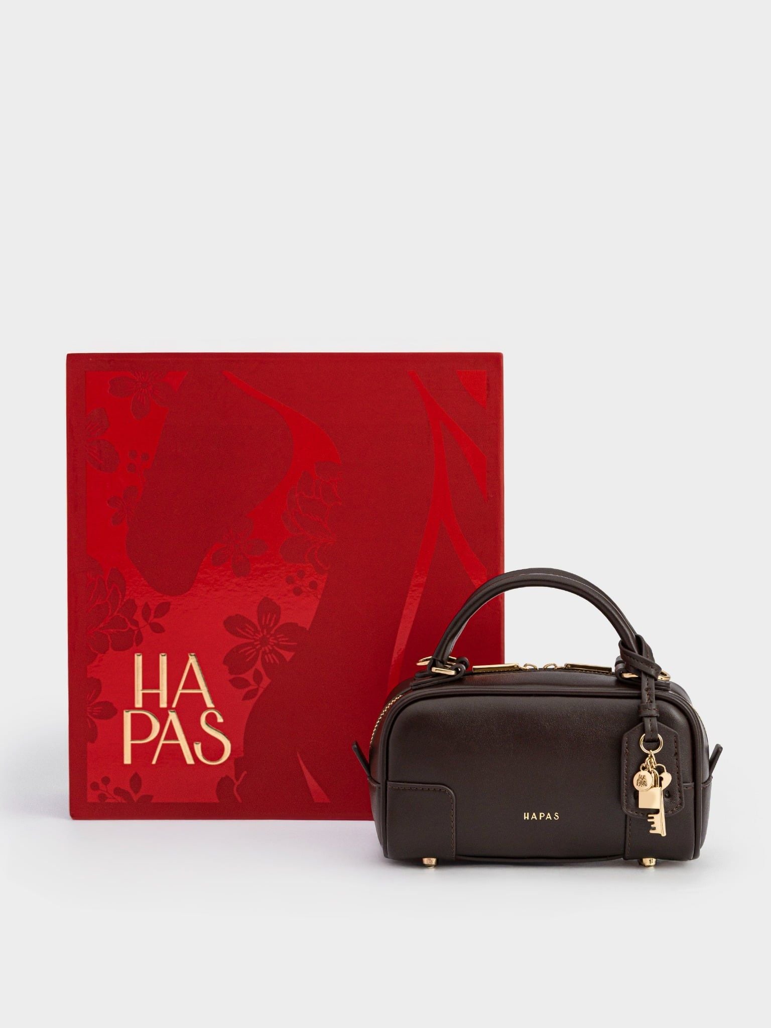  Túi Mini Dáng Hộp Lock Chic Size 19 