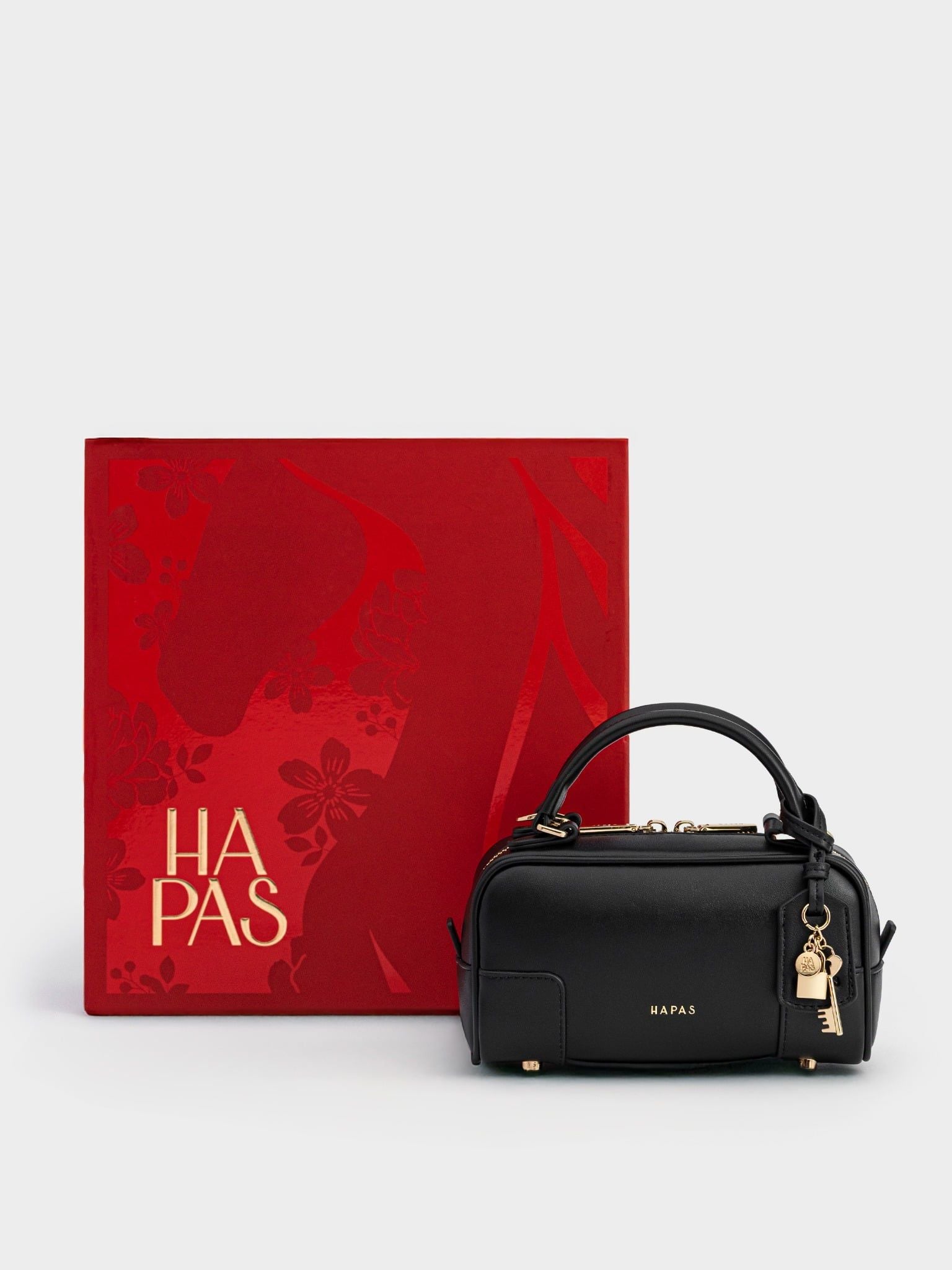  Túi Mini Dáng Hộp Lock Chic Size 19 