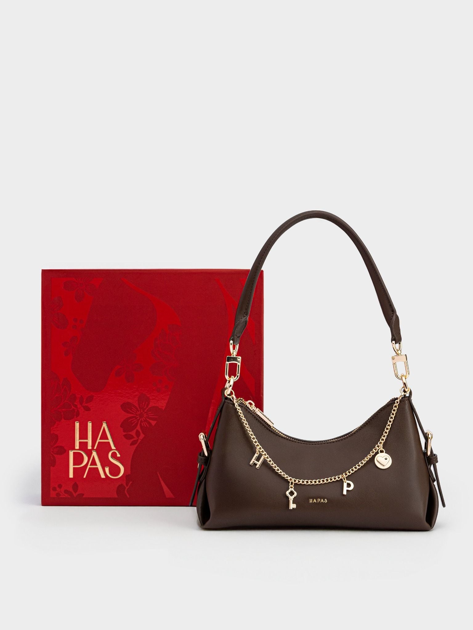  Túi Đeo Vai Ruby Lock Charm Size 26 