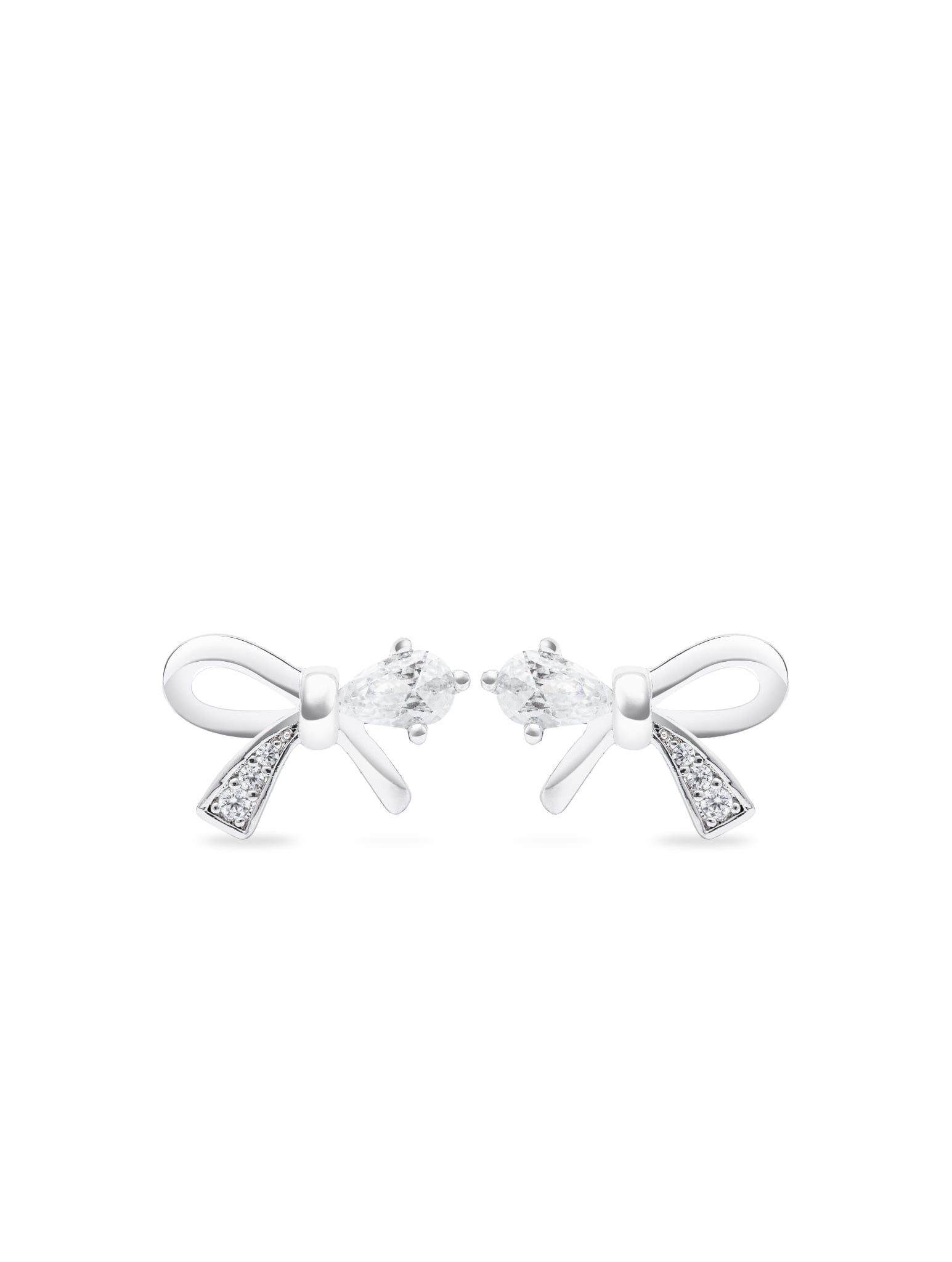 Khuyên Tai Amorie - Silver - Mạ bạch kim