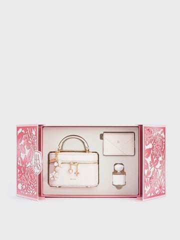 Bộ Quà Tặng Túi Xách Aura Hộp Thương Nhớ 2026 - Kem