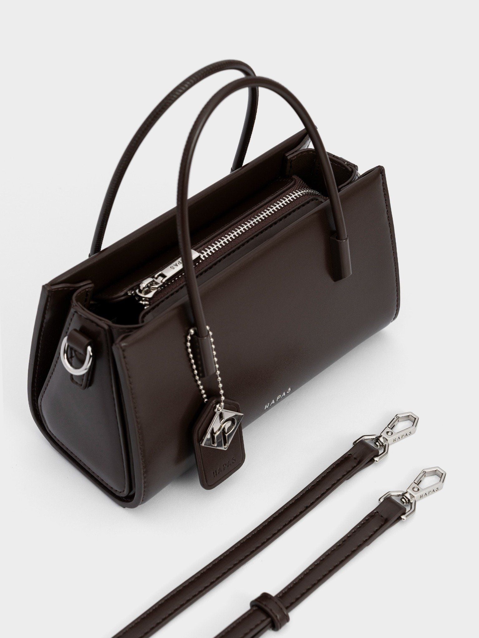  Túi Xách Tay Phủ Màu Tag Vuông Size 21 