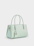  Túi Xách Tay Phủ Màu Tag Vuông Size 21 