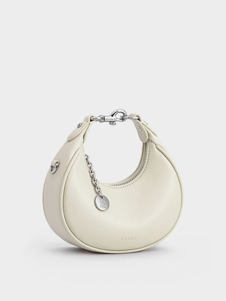 Túi Xách Tay Moon Chic Size 16 - Kem