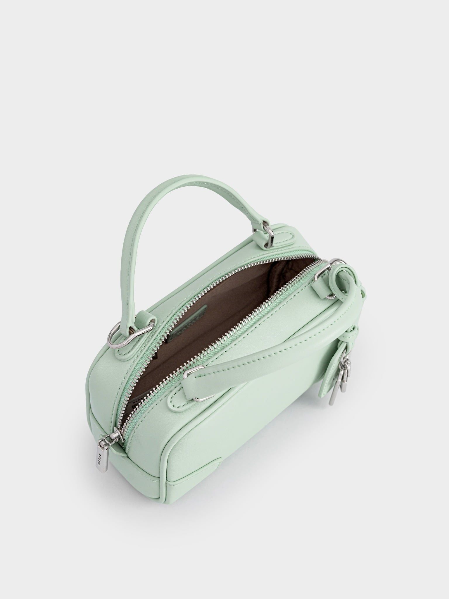  Túi Xách Tay Mini Dáng Hộp Lock Chic Size 19 