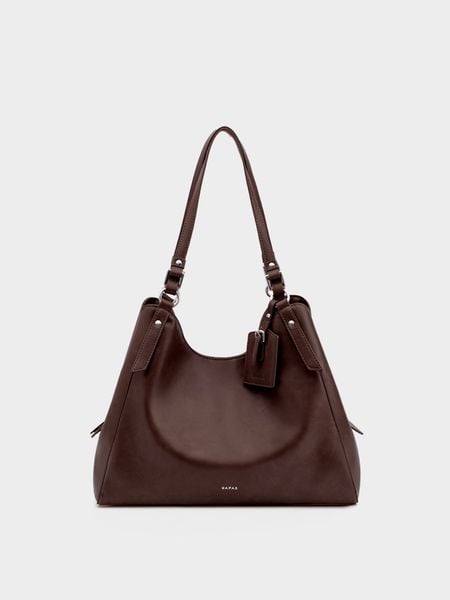 Túi Tote Kera Size 35 - Nâu đậm