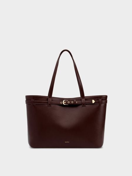 Túi Tote Belt Siena Size 36 - Nâu đậm
