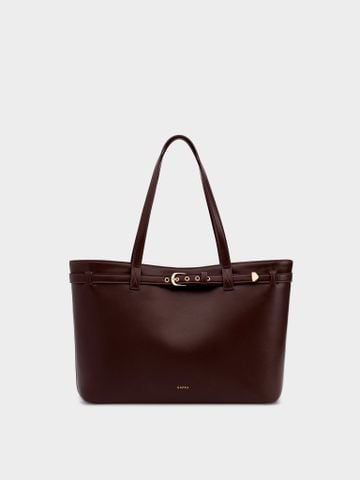 Túi Tote Belt Siena Size 36 - Nâu đậm