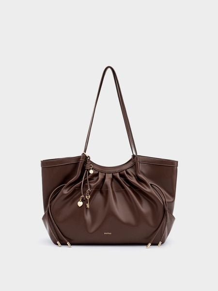 Túi Tote Kery Size 33 - Nâu đậm