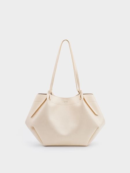 Túi Tote Ariel Size 35 - Kem
