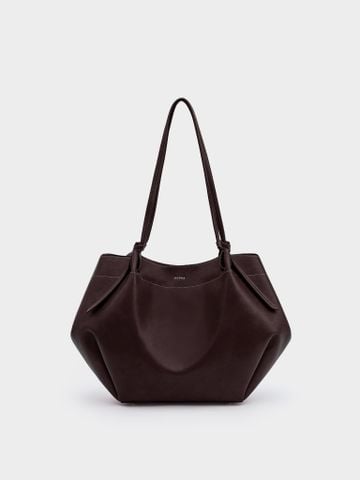 Túi Tote Ariel Size 35 - Nâu đậm