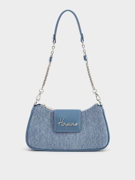 Túi Đeo Vai Logo Cách Điệu Monet Size 24 - Jean