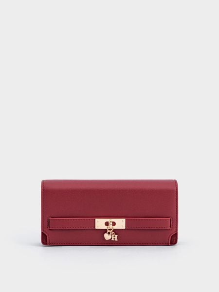 Ví Dài Clara Hand Wallet Size 19 - Đỏ