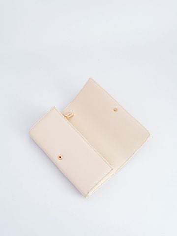 Ví Dài Clara Hand Wallet Size 19 - Trắng