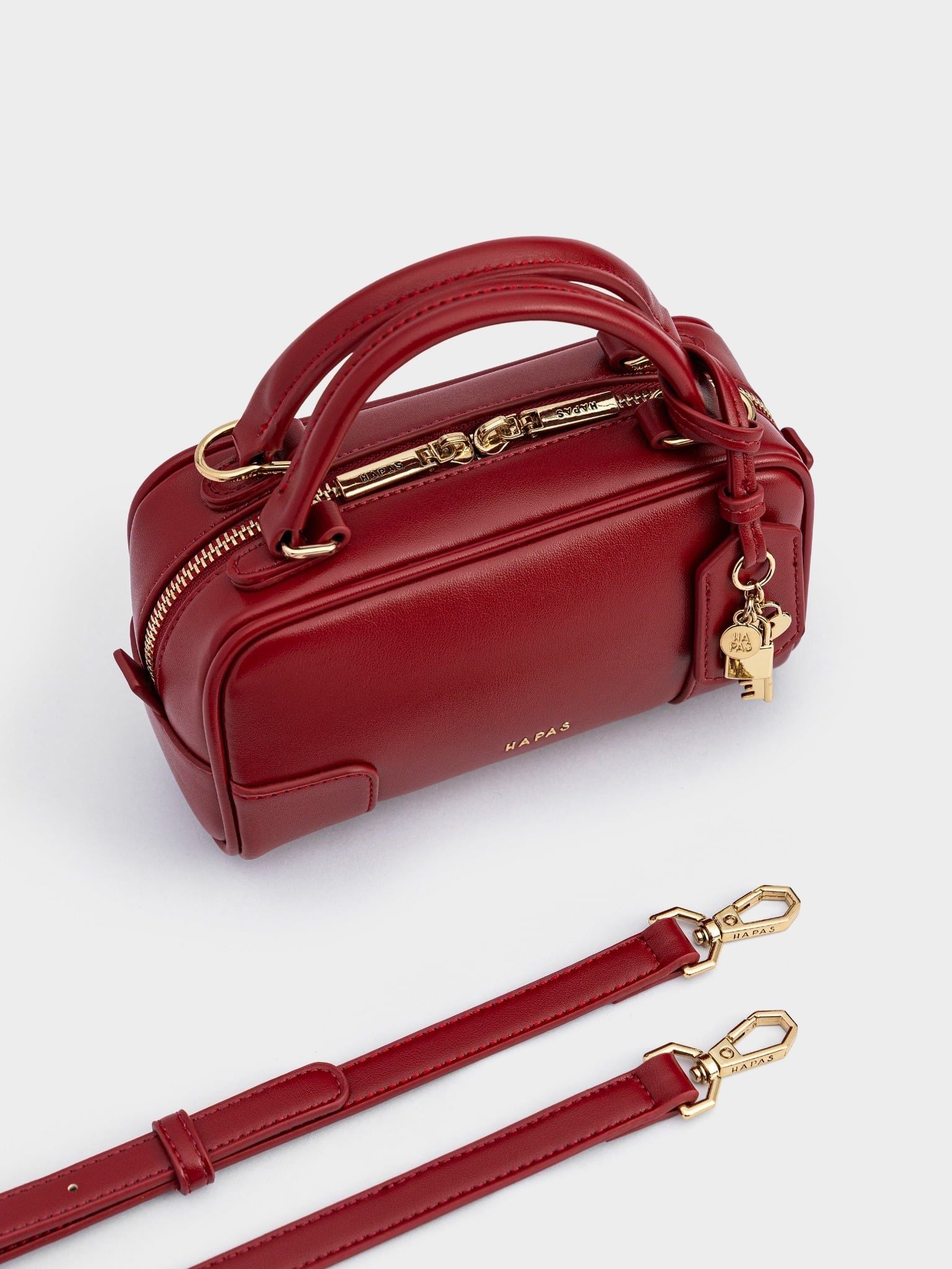  Túi Mini Dáng Hộp Lock Chic Size 19 