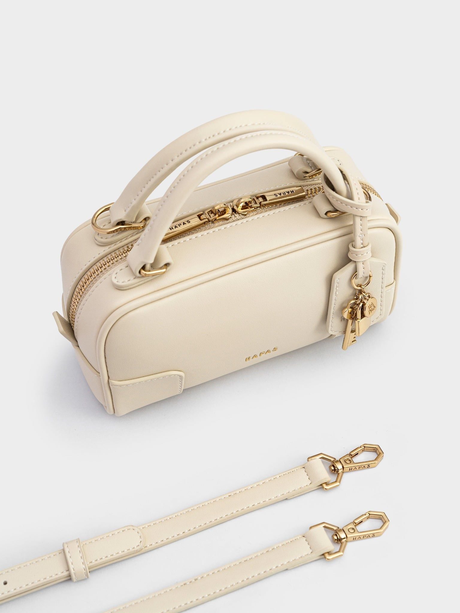  Túi Mini Dáng Hộp Lock Chic Size 19 