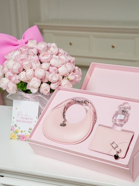 Mini CB Hộp Thích Thích 2025 - Hồng