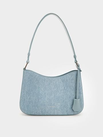 Túi Đeo Vai Hobo Quai Ngắn Size 24 - Jean