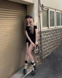  Túi Xách Tay Khoen Vuông Đáy Tròn Cerleen Size 22 