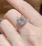 Nhẫn Nữ ổ Halo vuông tôn chủ 6ly3 