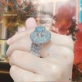  Nhẫn Nữ ổ Halo Tròn 