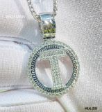  Mặt Dây Chữ T Đính Kim Cương 