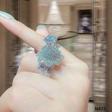  Nhẫn Nữ Ổ Hoa Kim Cương 