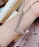  Mặt Dây Chữ L Đính Kim Cương 