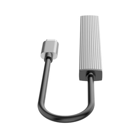 Bộ chia Type C ra 4 cổng USB ORICO 3.0, 2.0 - AH-12F-GY-BP