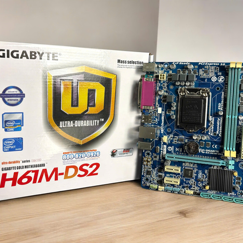 Mainboard GIGABYTE GA-H61M-DS2 rev. 5.0 - Bảo Hành 24 Tháng