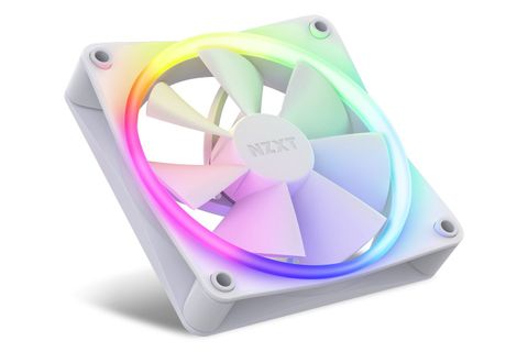 Bộ 3 Fan NZXT F120RGB Kèm Điều Khiển - 120mm RGB Fans - Triple (Màu Trắng) RF-R12TF-W1