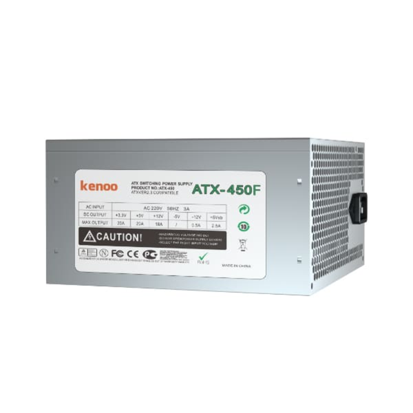 Nguồn máy tính KENOO ATX450F 450W Fan 12