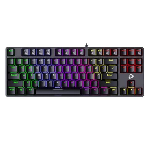 Bàn phím cơ DAREU EK87 Wire Black Blue Switch
